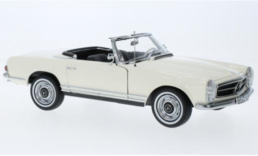 Diecast model cars Mercedes 230 1/18 Norev SL (W113) white 1963 Mercedes 230 1/18 Norev SL (W113) white 1963 diecast model cars
