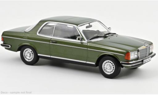 Diecast model cars Mercedes 280 1/18 Norev CE (C123) metallise green 1980 Mercedes 280 1/18 Norev CE (C123) metallise green 1980 diecast model cars