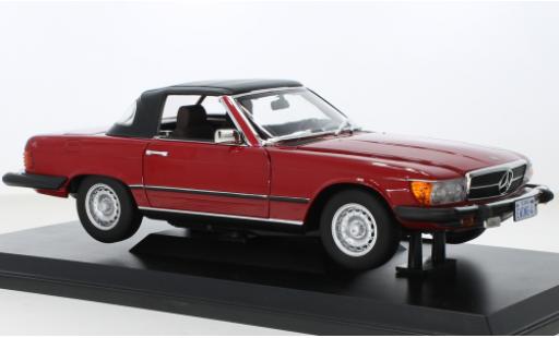 Diecast model cars Mercedes 450 1/18 Norev SL (R107) red 1979 Mercedes 450 1/18 Norev SL (R107) red 1979 diecast model cars