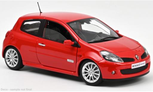 Diecast model cars Renault Clio 1/18 Norev R.S. red 2006 Renault Clio 1/18 Norev R.S. red 2006 diecast model cars
