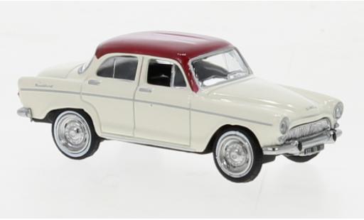Diecast model cars Simca Aronde 1/87 Norev Montlhery beige/red 1962 Simca Aronde 1/87 Norev Montlhery beige/red 1962 diecast model cars