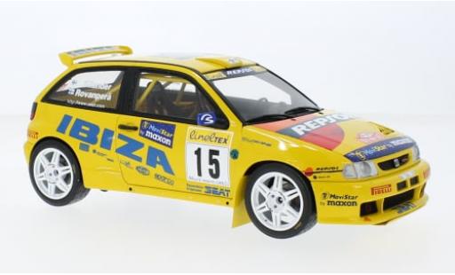 Diecast model cars Seat Ibiza 1/18 Ottomobile Kit Car No.15 Rallye WM Rallye Monte Carlo 1998 1:18 Seat Ibiza 1/18 Ottomobile Kit Car No.15 Rallye WM Rallye Monte Carlo 1998 1:18 diecast model cars