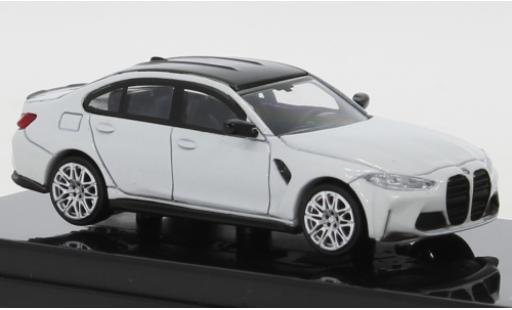 Diecast model cars Bmw M3 1/64 Para64 (G80) metallic white/black Bmw M3 1/64 Para64 (G80) metallic white/black diecast model cars