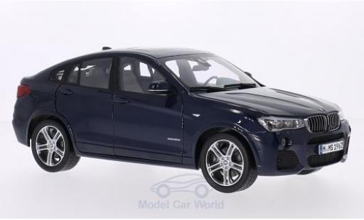 Diecast model cars Bmw X4 1/18 Paragon metallic blue Bmw X4 1/18 Paragon metallic blue diecast model cars