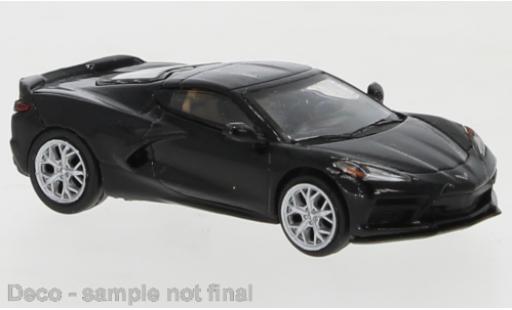 Diecast model cars Chevrolet Corvette 1/87 PCX87 C8 black 2020 Chevrolet Corvette 1/87 PCX87 C8 black 2020 diecast model cars