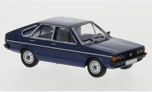Diecast model cars Volkswagen Passat 1/87 PCX87 B1 metallic blue 1977 Volkswagen Passat 1/87 PCX87 B1 metallic blue 1977 diecast model cars