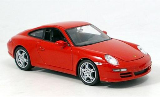 Diecast model cars Porsche 997 1/24 Welly 911  Car rot 1:24 Porsche 997 1/24 Welly 911  Car rot 1:24 diecast model cars
