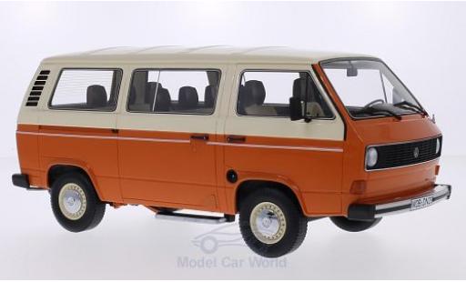 Diecast model cars Volkswagen T3 B 1/18 Premium ClassiXXs Bus orange/beige Volkswagen T3 B 1/18 Premium ClassiXXs Bus orange/beige diecast model cars