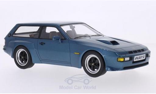 Diecast model cars Porsche 924 1981 1/18 Premium X Turbo Kombi Artz metallic blue 1981 Porsche 924 1981 1/18 Premium X Turbo Kombi Artz metallic blue 1981 diecast model cars