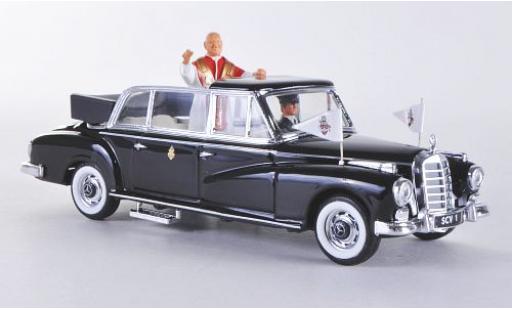 Diecast model cars Mercedes 300 1/43 Rio D black 1960 Pape Giovanni XXIII Mercedes 300 1/43 Rio D black 1960 Pape Giovanni XXIII diecast model cars
