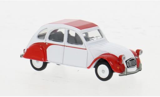 Diecast model cars Citroen 2CV 1/64 Schuco Dolly weiss/rot 1:64 Citroen 2CV 1/64 Schuco Dolly weiss/rot 1:64 diecast model cars
