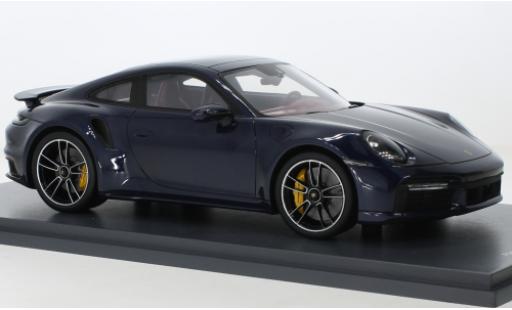 Diecast model cars Porsche 992 Turbo s 1/18 Schuco ProR 911  Turbo S metallise blue foncé 2021 Porsche 992 Turbo s 1/18 Schuco ProR 911  Turbo S metallise blue foncé 2021 diecast model cars