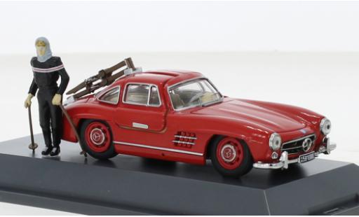 Diecast model cars Mercedes 300 1/43 Schuco SL red Davos 1957 Mercedes 300 1/43 Schuco SL red Davos 1957 diecast model cars