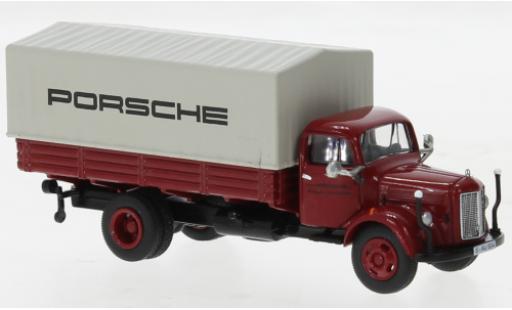 Diecast model cars Mercedes L3500 1/87 Schuco plateforme Porsche Mercedes L3500 1/87 Schuco plateforme Porsche diecast model cars