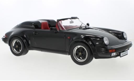 Diecast model cars Porsche 930 Speedster 1/12 Schuco 911 black 1989 Porsche 930 Speedster 1/12 Schuco 911 black 1989 diecast model cars
