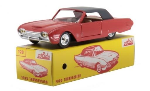 Diecast model cars Ford Thunderbird 1/43 Solido Hardtop orange/grey 1963 Ford Thunderbird 1/43 Solido Hardtop orange/grey 1963 diecast model cars