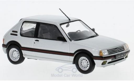 Diecast model cars Peugeot 205 GTI 1/43 Solido GTi 16 grey Peugeot 205 GTI 1/43 Solido GTi 16 grey diecast model cars