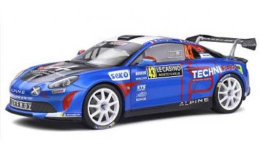 Diecast model cars Alpine A110 1/18 Solido Rally RGT No.43 Rallye WM Rallye Monte Carlo 1988 Alpine A110 1/18 Solido Rally RGT No.43 Rallye WM Rallye Monte Carlo 1988 diecast model cars