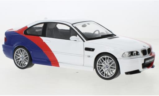 Diecast model cars Bmw M3 1/18 Solido (E46) white/Décorer 2000 Bmw M3 1/18 Solido (E46) white/Décorer 2000 diecast model cars