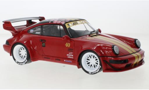 Diecast model cars Porsche 964 RWB 1/18 Solido 911  red Red Sakura 2021 Porsche 964 RWB 1/18 Solido 911  red Red Sakura 2021 diecast model cars