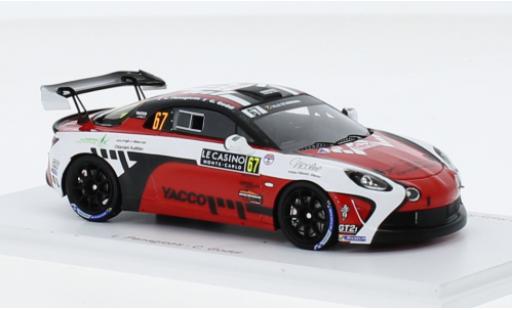 Diecast model cars Alpine A110 1/43 Spark Rally RGT No.67 Chazel Technologie Course Rallye WM Rallye Monte Carlo 2023 1:43 Alpine A110 1/43 Spark Rally RGT No.67 Chazel Technologie Course Rallye WM Rallye Monte Carlo 2023 1:43 diecast model cars