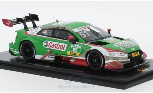 Diecast model cars Audi RS5 DTM 1/43 Spark RS 5 DTM No.51 Sport Team Abt Sportline Castrol DTM Hockenheim 2018 N.Müller Audi RS5 DTM 1/43 Spark RS 5 DTM No.51 Sport Team Abt Sportline Castrol DTM Hockenheim 2018 N.Müller diecast model cars