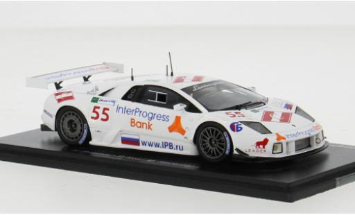 Diecast model cars Lamborghini Murcielago 1/43 Spark R-GT LM No.55 IPB Spartak Racing 24h Le Mans 2008 1:43 Lamborghini Murcielago 1/43 Spark R-GT LM No.55 IPB Spartak Racing 24h Le Mans 2008 1:43 diecast model cars