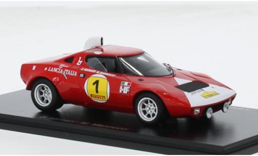 Diecast model cars Lancia Stratos 1/43 Spark HF No.1 Rally Costa del Sol 1972 1:43 Lancia Stratos 1/43 Spark HF No.1 Rally Costa del Sol 1972 1:43 diecast model cars