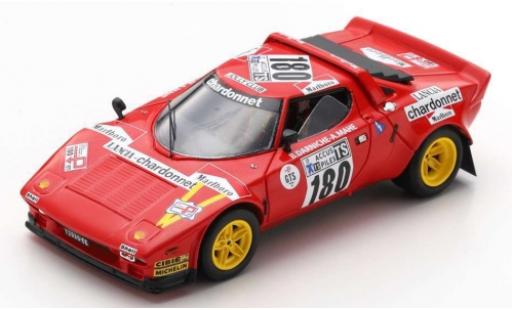 Diecast model cars Lancia Stratos 1/43 Spark No.180 Chardonnet Tour de France Auto 1975 B.Darniche/A.Mahe Lancia Stratos 1/43 Spark No.180 Chardonnet Tour de France Auto 1975 B.Darniche/A.Mahe diecast model cars