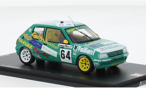 Diecast model cars Peugeot 205 1/43 Spark GTI No.64 Ecurie Bruxelloise 24h Spa 1997 1:43 Peugeot 205 1/43 Spark GTI No.64 Ecurie Bruxelloise 24h Spa 1997 1:43 diecast model cars