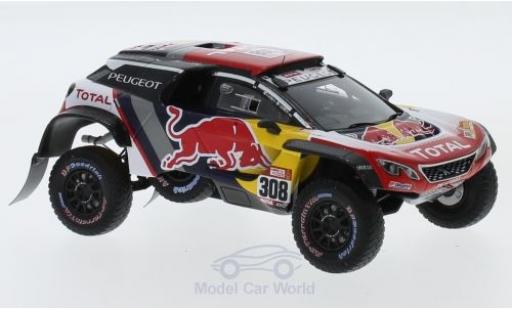 Diecast model cars Peugeot 3008 1/43 Spark DKR Maxi No.308 Team Total Red Bull Rallye Dakar 2018 C.Despres/D.Castera Peugeot 3008 1/43 Spark DKR Maxi No.308 Team Total Red Bull Rallye Dakar 2018 C.Despres/D.Castera diecast model cars