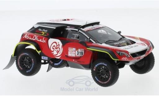 Diecast model cars Peugeot 3008 1/43 Spark DKR Maxi No.319 PH-Sport Abu Dhabi Rallye Dakar 2018 K.AI Qassimi/P.Maimom Peugeot 3008 1/43 Spark DKR Maxi No.319 PH-Sport Abu Dhabi Rallye Dakar 2018 K.AI Qassimi/P.Maimom diecast model cars