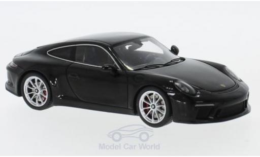 Diecast model cars Porsche 991 GT3 1/43 Spark 911 ( II) GT3 Touring Package black 2018 Porsche 991 GT3 1/43 Spark 911 ( II) GT3 Touring Package black 2018 diecast model cars