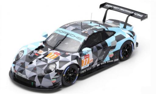 Diecast model cars Porsche 991 RSR 1/12 Spark 911 RSR No.77 Dempsey-Predon Racing 24h Le Mans 2018 M.Campbell/C.Ried/J.Andlauer Porsche 991 RSR 1/12 Spark 911 RSR No.77 Dempsey-Predon Racing 24h Le Mans 2018 M.Campbell/C.Ried/J.Andlauer diecast model cars