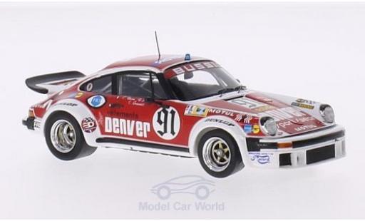 Diecast model cars Porsche 934 1980 1/43 Spark No.91 Denver 24h Le Mans 1980 C.Bussi/B.Salam/C.Grandet Porsche 934 1980 1/43 Spark No.91 Denver 24h Le Mans 1980 C.Bussi/B.Salam/C.Grandet diecast model cars