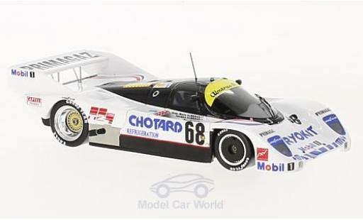 Diecast model cars Porsche 962 1992 1/43 Spark C No.68 24h Le Mans 1992 J.Almeras/J.M.Almeras/M.Cohen-Olivar Porsche 962 1992 1/43 Spark C No.68 24h Le Mans 1992 J.Almeras/J.M.Almeras/M.Cohen-Olivar diecast model cars