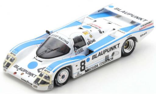 Diecast model cars Porsche 962 1987 1/43 Spark C No.8 Blaupunkt 24h Le Mans 1987 S.Dickens/H.Haywood/F.Jelinski Porsche 962 1987 1/43 Spark C No.8 Blaupunkt 24h Le Mans 1987 S.Dickens/H.Haywood/F.Jelinski diecast model cars