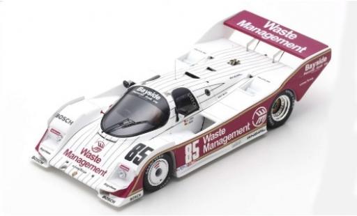 Diecast model cars Porsche 962 1987 1/43 Spark RHD No.85 2h Del Mar 1987 J.Mass Porsche 962 1987 1/43 Spark RHD No.85 2h Del Mar 1987 J.Mass diecast model cars