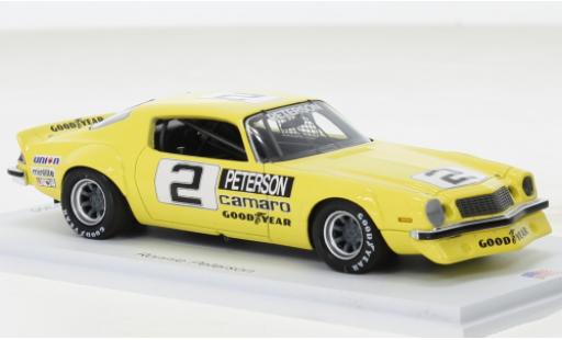 Diecast model cars Chevrolet Camaro 1/43 Spark yellow No.2 IROC Daytona 1975 Chevrolet Camaro 1/43 Spark yellow No.2 IROC Daytona 1975 diecast model cars