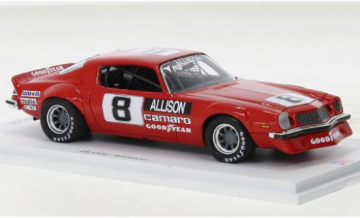 Diecast model cars Chevrolet Camaro 1/43 Spark red No.8 IROC Daytona 1975 Chevrolet Camaro 1/43 Spark red No.8 IROC Daytona 1975 diecast model cars