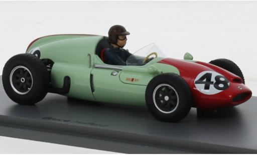 Diecast model cars Cooper T51 1/43 Spark green/red No.48 Formel 1 GP Frankreich 1960 Cooper T51 1/43 Spark green/red No.48 Formel 1 GP Frankreich 1960 diecast model cars