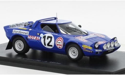 Diecast model cars Lancia Stratos 1/43 Spark HF No.12 Rallye WM Rallye Monte Carlo 1976 Lancia Stratos 1/43 Spark HF No.12 Rallye WM Rallye Monte Carlo 1976 diecast model cars