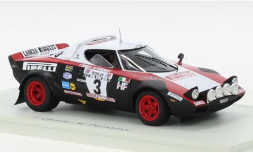 Diecast model cars Lancia Stratos 1/43 Spark HF No.3 Rallye EM 1978 Lancia Stratos 1/43 Spark HF No.3 Rallye EM 1978 diecast model cars