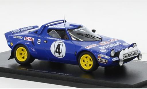 Diecast model cars Lancia Stratos 1/43 Spark HF No.4 Rallye WM Rallye Monte Carlo 1979 Lancia Stratos 1/43 Spark HF No.4 Rallye WM Rallye Monte Carlo 1979 diecast model cars