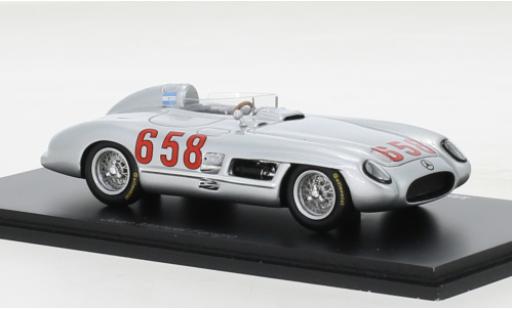 Diecast model cars Mercedes 300 1/43 Spark SLR No.658 Mille Miglia 1955 Mercedes 300 1/43 Spark SLR No.658 Mille Miglia 1955 diecast model cars