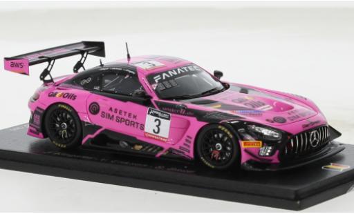 Diecast model cars Mercedes AMG GT 1/43 Spark 3 No.3 Team GetSpeed 24h Spa 2022 Mercedes AMG GT 1/43 Spark 3 No.3 Team GetSpeed 24h Spa 2022 diecast model cars