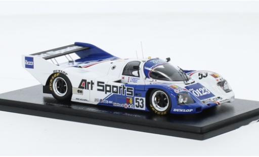 Diecast model cars Porsche 962 1991 1/43 Spark C RHD No.53 24h Le Mans Porsche 962 1991 1/43 Spark C RHD No.53 24h Le Mans diecast model cars