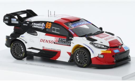 Diecast model cars Toyota Yaris 1/43 Spark GR Rally1 hybride No.69 Gazoo Racing WRT Rallye WM Rallye Monte Carlo 2023 Toyota Yaris 1/43 Spark GR Rally1 hybride No.69 Gazoo Racing WRT Rallye WM Rallye Monte Carlo 2023 diecast model cars