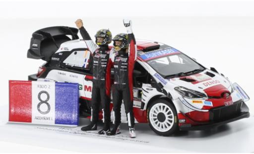 Diecast model cars Toyota Yaris 1/43 Spark WRC No.1 Gazoo Racing Rallye WM Rallye Monza 2021 Toyota Yaris 1/43 Spark WRC No.1 Gazoo Racing Rallye WM Rallye Monza 2021 diecast model cars