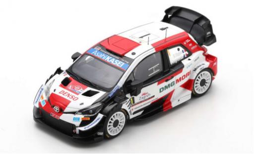 Diecast model cars Toyota Yaris 1/43 Spark WRC No.1 Gazoo Racing DMG MORI Rallye WM Rally Croatia 2021 S.Ogier/J.Ingrassia Toyota Yaris 1/43 Spark WRC No.1 Gazoo Racing DMG MORI Rallye WM Rally Croatia 2021 S.Ogier/J.Ingrassia diecast model cars